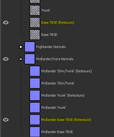 When choosing your options - you must make sure that the overlay options match the texture you've chosen. Choosing differently will create graphical outline errors as the shades of blue in the normal will not fit correctly.
