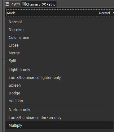 With the tattoo layer selected, just under the layers tab is a 'Mode' drop down. Scroll down and select 'Multiply'.
