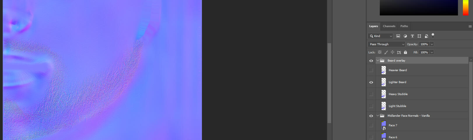and your Normal texture is done!